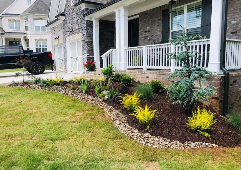 Landscape project photo from Live Oaks Landscapes